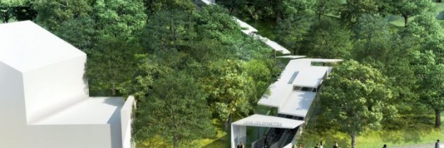 Les escaliers m&eacute;caniques RER C &ndash; Epinettes