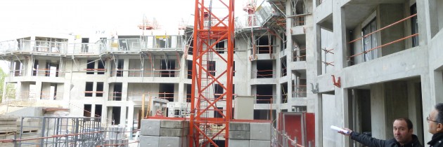 Vid&eacute;o &ndash; Visite de chantier du 7 avril 2012