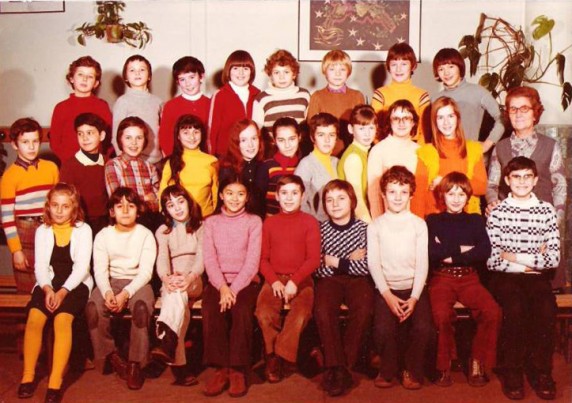 1974 - CM2 - Ecole justin oudin