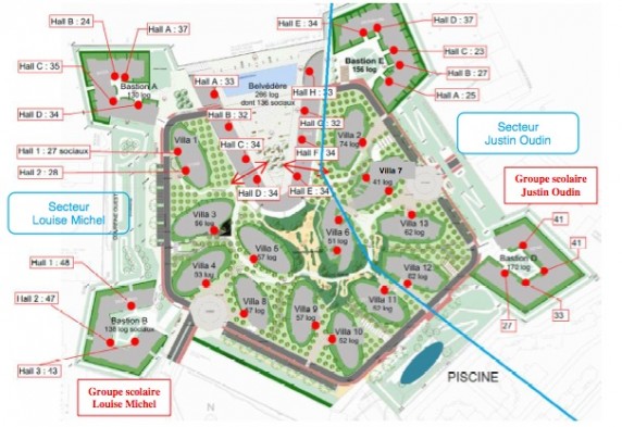 nouvelle sectorisation quartier du Fort