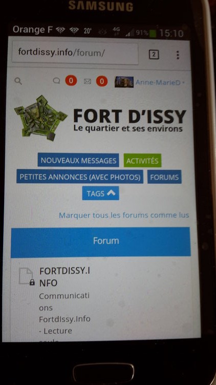 Version smartphone