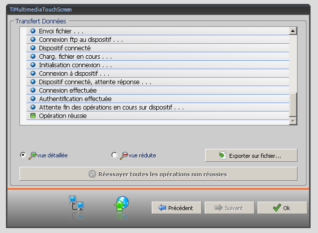 Accès avec succès