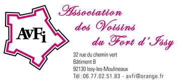 L'Association des voisins du Fort d'Issy
