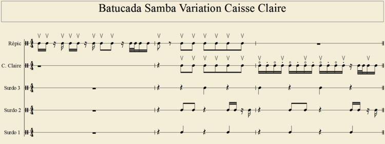 Batucada Samba Variation Caisse Claire.png
